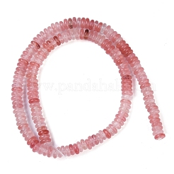 Cherry Quartz Glass  Beads Strands&nbsp;G-Q189-B03-01