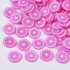 Handmade Polymer Clay Cabochons&nbsp;CLAY-S091-048