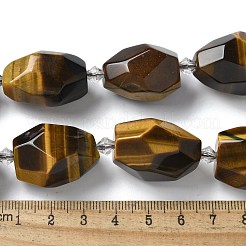Natural Tiger Eye Beads Strands&nbsp;G-H095-A03-01