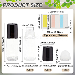 Transparent Glass Roller Ball Bottles&nbsp;AJEW-BC0007-35