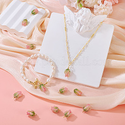 10Pcs Transparent Acrylic Pendants&nbsp;SACR-TA0001-66B