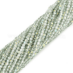 Transparent Glass Beads Strands&nbsp;EGLA-N028-01A-A02