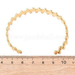 304 Stainless Steel Open Cuff Bangles for Women&nbsp;BJEW-K293-01B-G