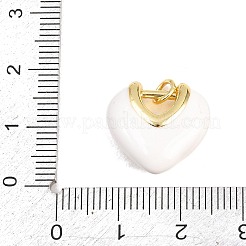 Brass Enamel Pendants&nbsp;KK-H273-34G-03