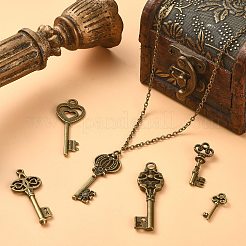 30Pcs 15 Style Tibetan Style Alloy Pendants&nbsp;FIND-TZ0001-02