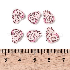 Handmade Polymer Clay Cabochons&nbsp;CLAY-B005-11D