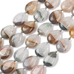 Natural Agate Beads Strands&nbsp;G-L654-D01-01