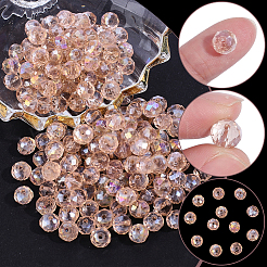 500Pcs Electroplate Glass Beads&nbsp;EGLA-PA0001-44C-02