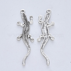 Tibetan Style Alloy Big Pendants&nbsp;X-TIBE-R316-027AS-RS