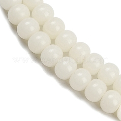 Natural Bodhi Root Beads Strand&nbsp;WOOD-B010-B02-7x9mm