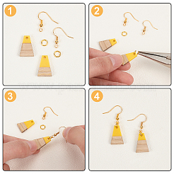 DIY Dangle Earring Making Kits&nbsp;DIY-OC0005-13