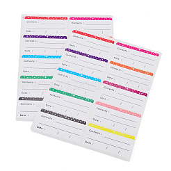 10 Sheets Paper Self Adhesive Stickers&nbsp;DIY-TADJ0001-18