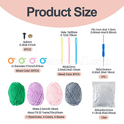 Stainless Steel Bearded Needles&nbsp;DIY-TA0018-83D