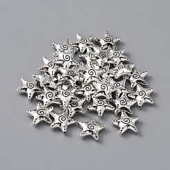 Alloy Beads&nbsp;FIND-WH0112-27AS