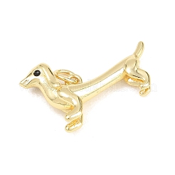 Brass Enamel Pendants&nbsp;KK-F938-43G