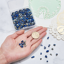 Natural Lapis Lazuli Chip Beads&nbsp;G-CJ0001-25