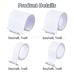 4 Rolls 4 Styles 5M PVC Adhesive Tapes&nbsp;AJEW-FH0009-27A
