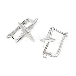 SHEGRACE Brass Hoop Earring Findings&nbsp;XGRQ79439-948P