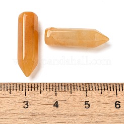 Natural Topaz Jade Pointed Pendants&nbsp;G-C158-05G