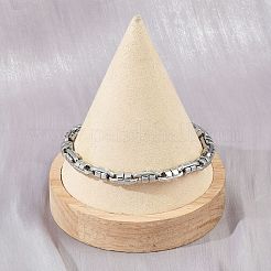 304 Stainless Steel Link Chain Bracelets for Women&nbsp;BJEW-Z143-02P