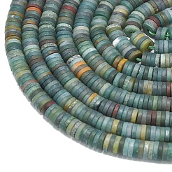 Natural Indian Agate Beads Strands&nbsp;G-P575-B31-6x1mm