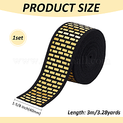 3M Polyester Elastic Wide Band&nbsp;DIY-BC0013-62A