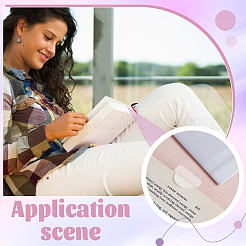 40Pcs PP Plastic Blank Bookmarks&nbsp;AJEW-BC0009-19