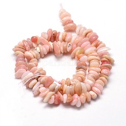 Natural Morganite Chip Beads Strands&nbsp;G-E271-85