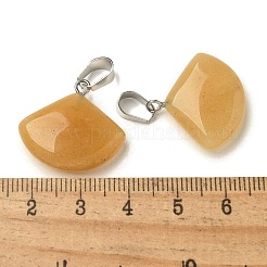 Natural Topaz Jade Pendants&nbsp;G-Z067-05P-05