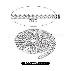 Aluminium Curb Chains&nbsp;CHA-TAC0001-01S