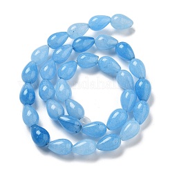 Natural Aquamarine Dyed Beads Strands&nbsp;G-B106-A10-02