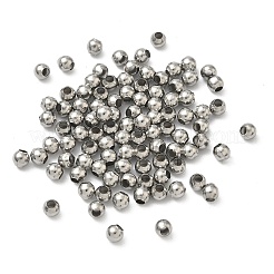 Tarnish Resistant Round 316 Surgical Stainless Steel Spacer Beads&nbsp;STAS-N032-02-4mm