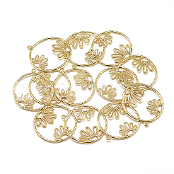 Brass Pendants&nbsp;X-KK-T032-053G