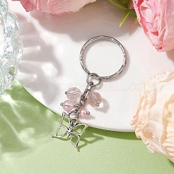 Alloy Glass with Iron Keychain&nbsp;KEYC-JKC00772