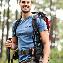Adjustable Nylon Waistbands with Black Alloy Buckles for Outdoor&nbsp;AJEW-WH0643-212B-02