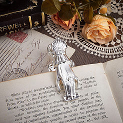 1Pc Hand Shape Alloy Note Clips&nbsp;AJEW-CP0011-85