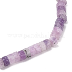 Natural Lepidolite Beads Stretch Bracelets for Men Women&nbsp;BJEW-JB11670-07