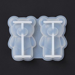 DIY Bear Display Decoration Silicone Molds&nbsp;X-DIY-P068-01