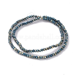 Electroplate Glass Beads Strands&nbsp;EGLA-K010-FP02