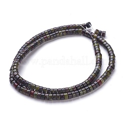 Natural Dragon Blood Jasper Beads Strands&nbsp;G-H230-04
