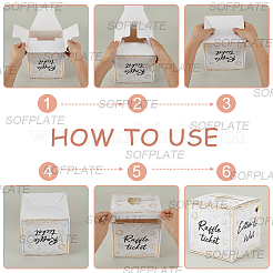1 Set Kraft Paper Lottery Ticket Boxes&nbsp;CBOX-SP0001-05