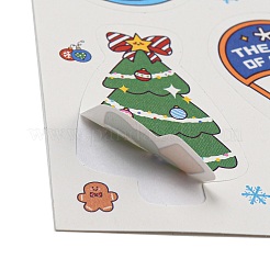 Christmas Theme Paper Sticker&nbsp;AJEW-Q151-02F
