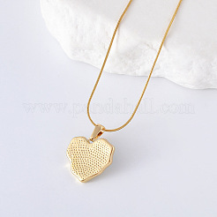 3Pcs Stainless Steel Enamel Heart Pendant Necklaces for Women&nbsp;GB9090