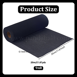 Polyester & Hot Melt Adhesive Glue Film for Heat Transfer Embroidery Patch Appliques&nbsp;DIY-WH0750-395