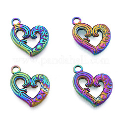 Ion Plating(IP) 201 Stainless Steel Pendants&nbsp;STAS-N098-222M