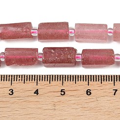 Natural Strawberry Quartz Beads Strands&nbsp;G-L657-D02-01