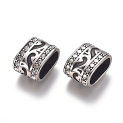 304 Stainless Steel Slide Beads&nbsp;STAS-M274-030AS