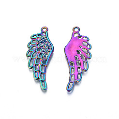 Rainbow Color Alloy Pendant Rhinestone Settings&nbsp;PALLOY-N156-198