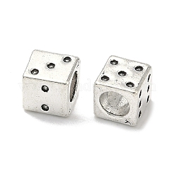 Tibetan Style Alloy European Beads&nbsp;X-TIBE-Q050-132AS-LF