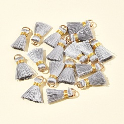 20Pcs Handmade Polycotton(Polyester Cotton) Tassel Decorations&nbsp;FIND-FS0003-27L